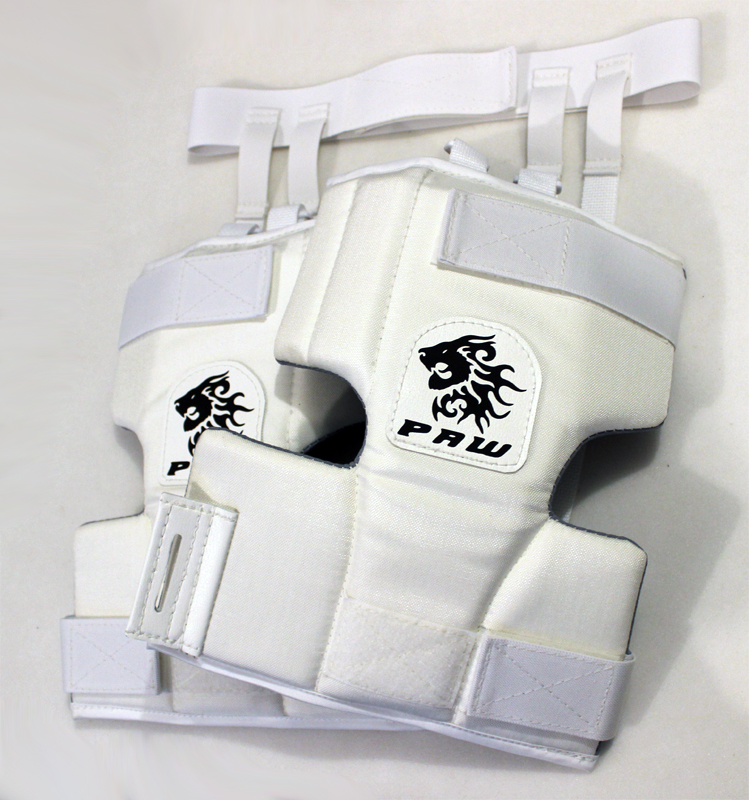 garter belt on knee pads